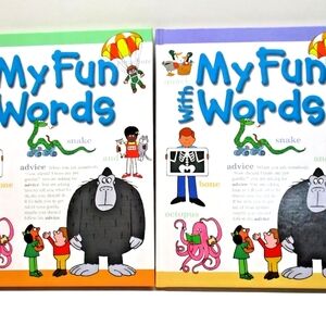 My Fun With Words 2 Book Set A-K, L-Z Southwest Homeschooling